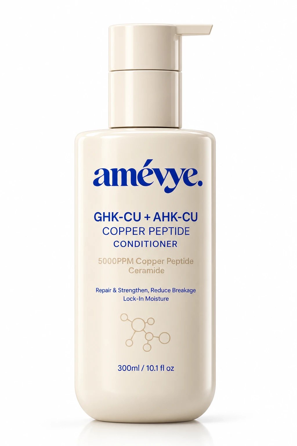 Après-shampoing peptides de cuivre GHK-Cu + AHK-Cu