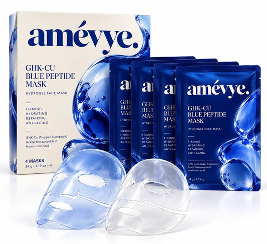 Masques hydrogel GHK-Cu, boîte de 4